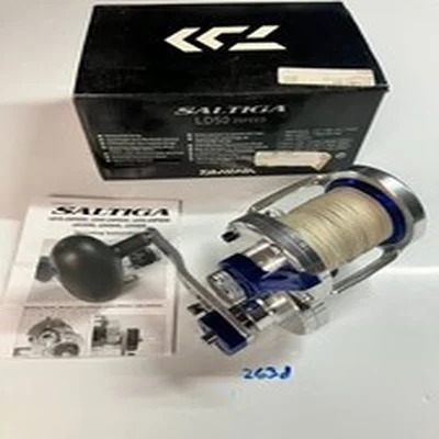 Daiwa Saltiga LD50 Two Speed Multiplier Boat Trolling Fishing Reel Right Hand
