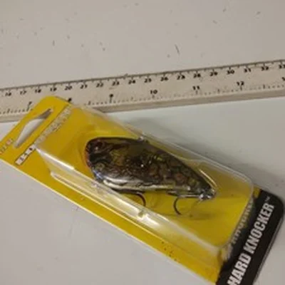 TOP QUALITY,OLD SCHOOL, BOOYAH BAIT CO- HARD KNOCKER-BASS,SALMON  FISHING LURE