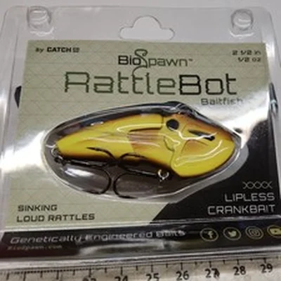 TOP QUALITY,OLD SCHOOL,BIOSPAWN-RATTLEBOT-BASS,SEA,PIKE FISHING LURE