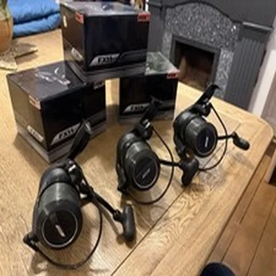 Fox FX11 Carp Fishing Reels X3