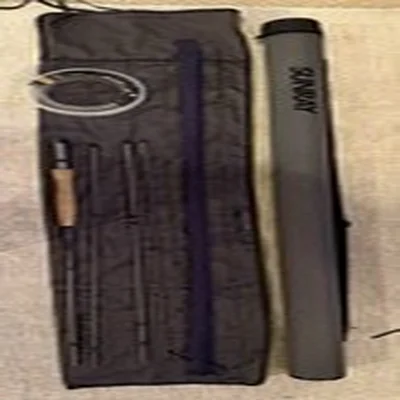 Sunray zero 10ft 6in - 11ft 6in Zero Weight Fly Rod with Jeremy Lucas #0 fly lin