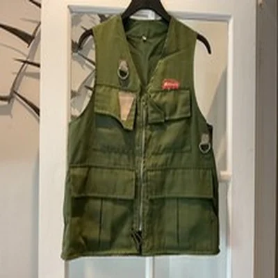 Vintage Bob Church Garcia Fishing Vest UK - Small/Medium (See Measurements)