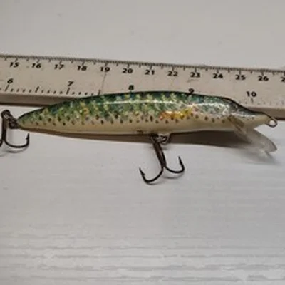 TOP QUALITY,OLD SCHOOL,DAM- FLOATING PIKE MINNOW-PIKE,PERCH FISHING LURE
