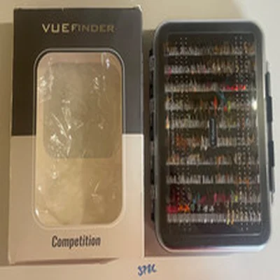 Wychwood Vuefinder Competition Double Sided Slot Foam Fly Box With 218 Flies