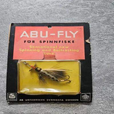 ABU-FLY Lure Excellent Used Condition in Hard-To-Find Original Packaging 