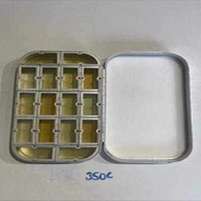 Richard Wheatley 16 Window Compartments & Foam Fly Box Fly Fishing