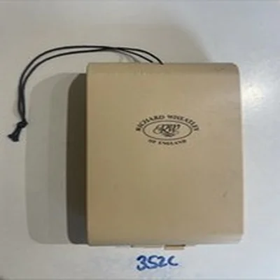 Richard Wheatley Fly Box With Foam Inserts Double Sided With Carry Strap