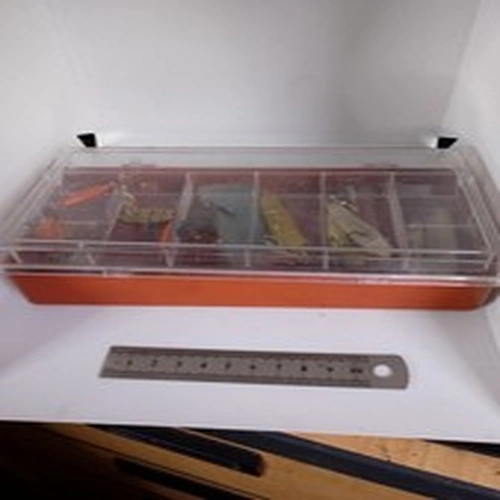 Box Of Vintage Abu Lures