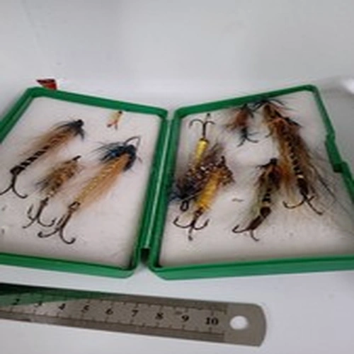 Sue Burgess Box Of Tube Flies.