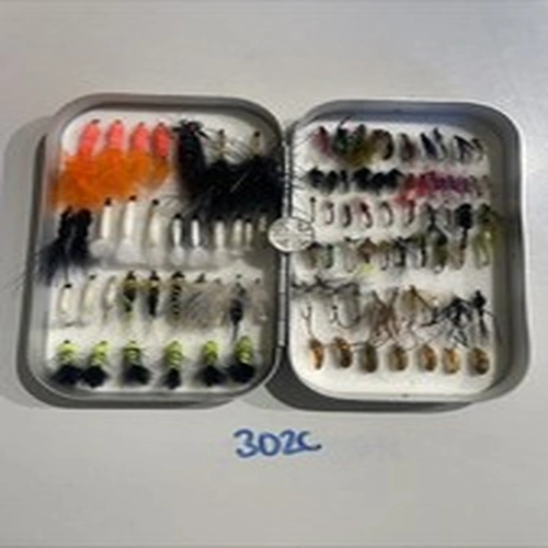 Richard Wheatley Mixed Fly Box Daddys Dry Flies Bead Heads Lures Nymphs 95 Flies