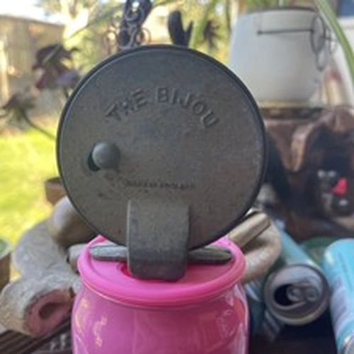 FISHING REEL THE BIJOU VINTAGE METAL 3" REEL