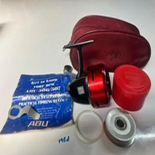 Abu Svangsta 506 MK1 Closed Face Left Hand Wind Fishing Reel With Instructions