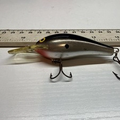 RARE,VINTAGE,RAPALA- FAT RAP FR-7 FINLAND -SALMON,PIKE FISHING LURE
