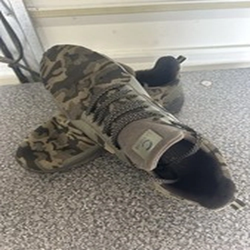 Mens Fishing Camo Trainers Size 12