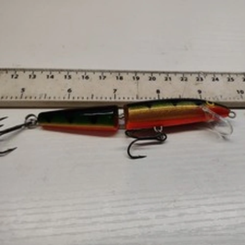  TOP QUALITY,OLD SCHOOL,RAPALA-JOINTED FLOATING J-11P -SALMON,PIKE FISHING LURE