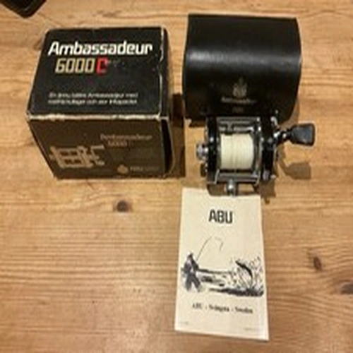 A Superb Boxed Ambassadeur 6000C - SVANGSTA SWEDEN Fishing Reel