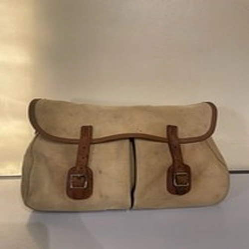 Brady Halesowen Vintage Canvas Leather Shoulder Bag Fly Fishing Bag Game Bag