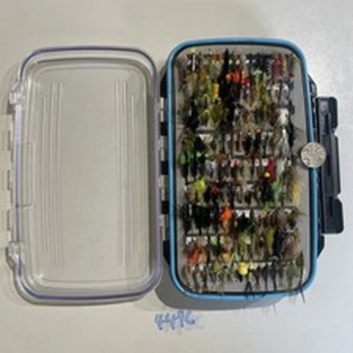 Double Sided Fly Box Mixed Buzzers Emerges  & Nymph Flies 230 Flies Fly Fishing