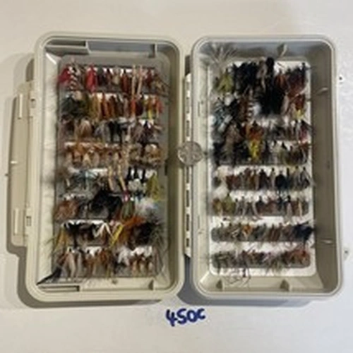 Richard Wheatley Waterproof Fly Box Top Water & Dry Flies 180 Flies Fly Fishing