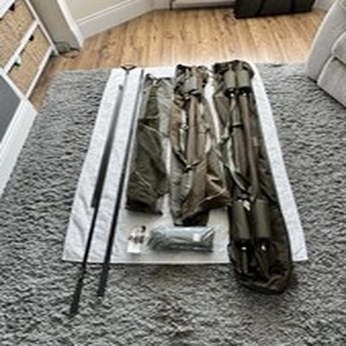 Trakker EQ 42 In Landing Net & New Net Xl &Euro XL Flotation Retaining Slings