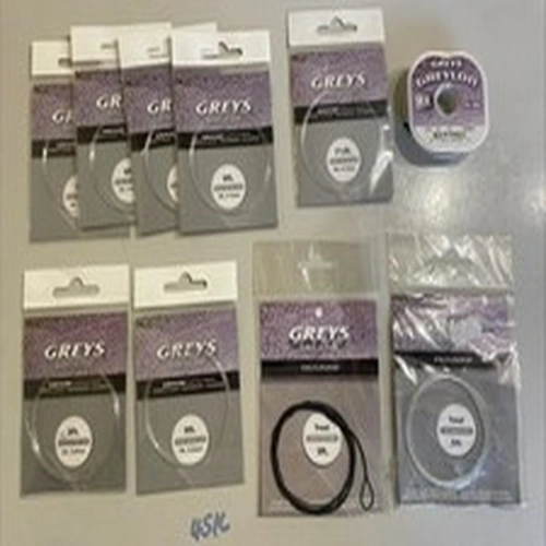 Greys Tippet Tapered Leader Polyleader Mixed Lot 2lb 3lb 5lb 6lb 7lb Job Lot