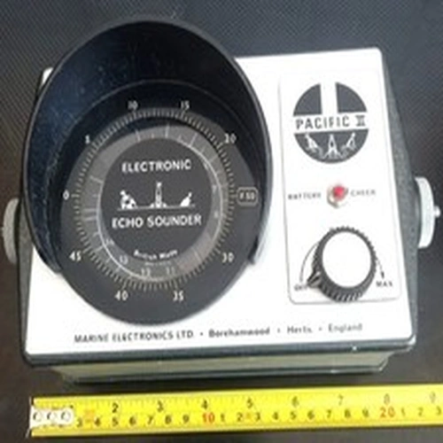 Vintage marine electronic echo sounder Pacific 2 by Marine Electronics Ltd. UK