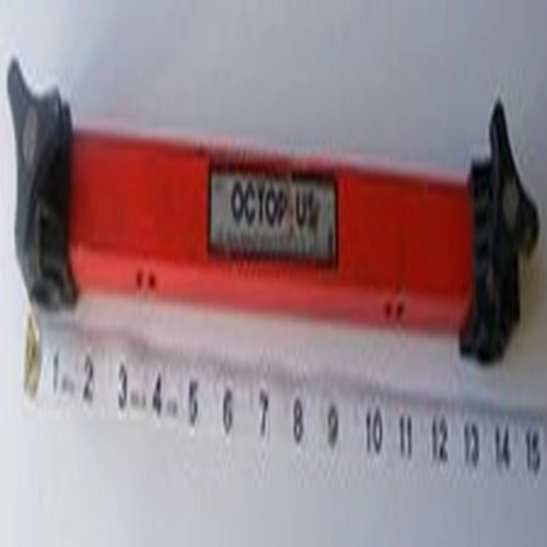 Octoplus 14" (Beam?) Red with black ends . 2 sets of two holes. Fishing