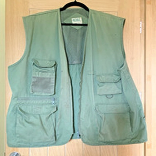 Result R45 Green Fishing/Gardening Utility Vest Size XXL  Marked