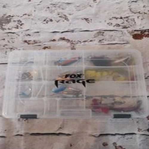 Selection of Pike Fishing Lures In Plastic Case - Lot 3