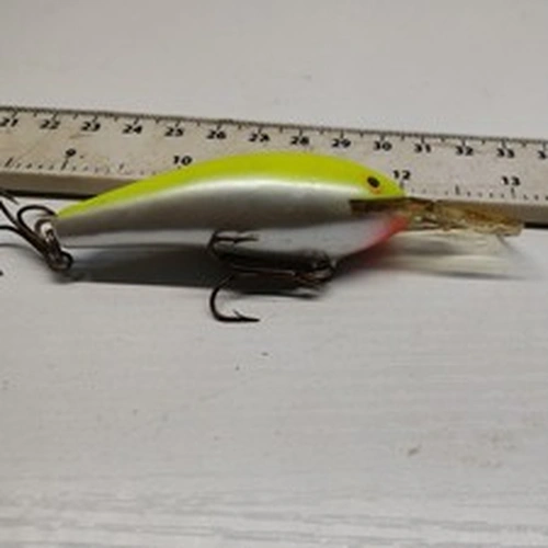 RARE,VINTAGE,RAPALA- FAT RAP FR-7 FINLAND -SALMON,PIKE FISHING LURE