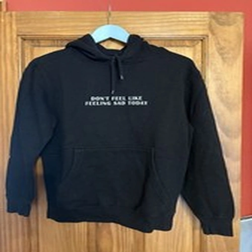 Black Hoodie Size S - Used