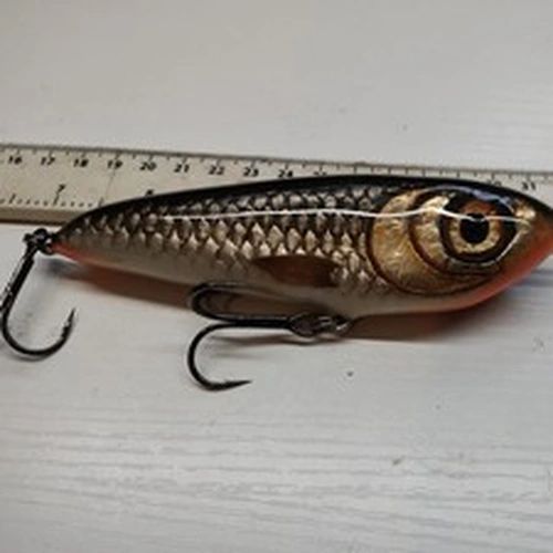 RARE,TOP QUALITY,OLD SCHOOL,M-HOH 2011-JERKBAIT,SWIMBAIT(68g) -PIKE FISHING LURE