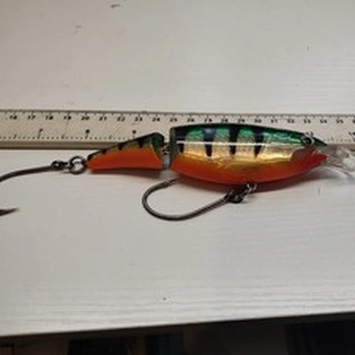 TOP QUALITY,OLD SCHOOL,RAPALA- X-RAP JOINTED SHAD 13- SALMON,PIKE FISHING LURE