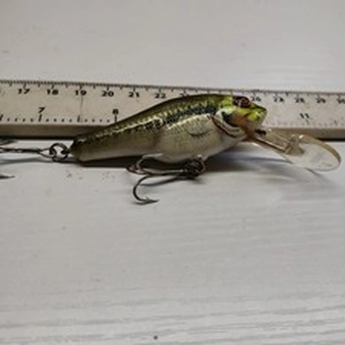 TOP QUALITY,VINTAGE,BAGLEY'S-SMALL FRY (RARE PATTERN)-BASS,PIKE FISHING LURE