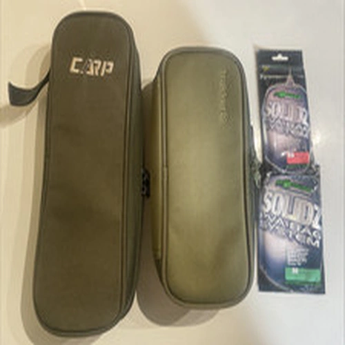 Trakker Fishing Case Bag With Handle + Carp Zone Pouch Case Carp Fishing + Gift
