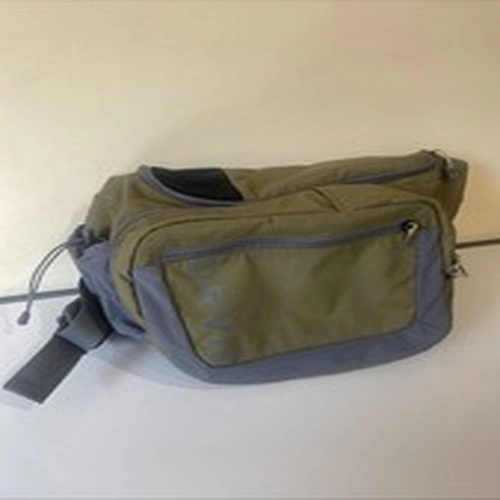 Orvis Safe Passage Sling Pack Shoulder Bag Large Green Grey Fishing Bag