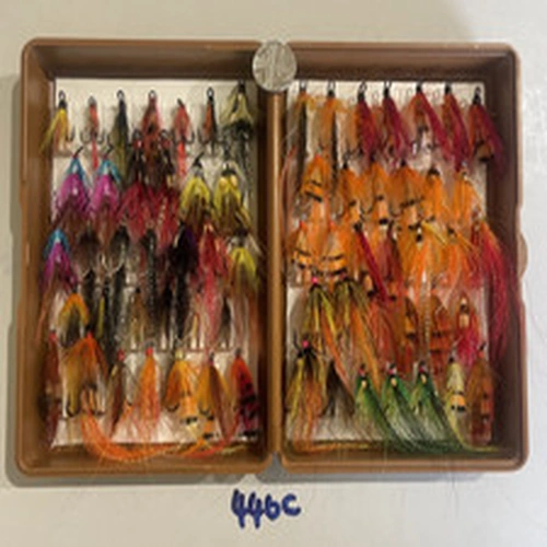 Fox Box Brown Tan 66 Salmon & Sea Trout Double Flies & Treble Flies Fly Fishing