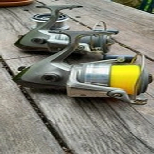 Pair Daiwa Opus Bull Plus 5500 Reels And Spare Aluminium Spool