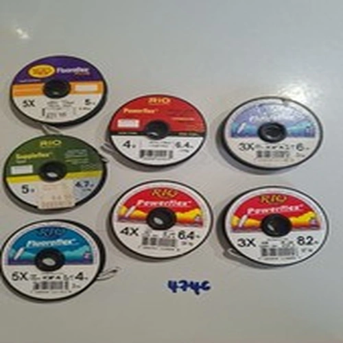 Rio Tippet Job Lot Powerflex Fluroflex Suppleflex 5X 4X 3X Mixed Weights