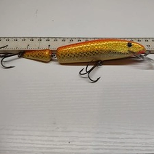 RARE,,OLD SCHOOL,BALZER-FLOATING JOINTED SWIMBAIT-PIKE,BASS  FISHING LURE