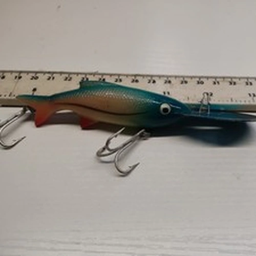 RARE ,VINTAGE,DOLL-DITCH DIGGER DEEP-PIKE,BASS FISHING LURE