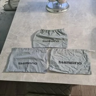 3 x Shimano Cloth Reel Bags