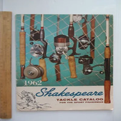 Vintage 1962,  Shakespeare Fishing Tackle Catalogue Rods, Reels, Lures