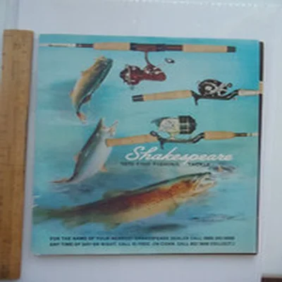 Vintage 1970 63-Page Shakespeare Fishing Tackle Catalogue Rods, Reels, Lures