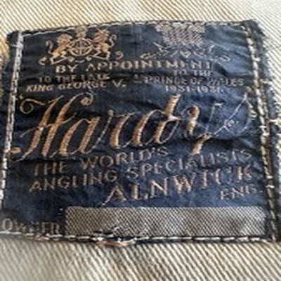 Vintage Hardys  Of Alnwick Cloth Fishing Rod Bag Made In England