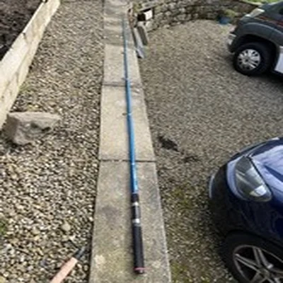 Telescopic Beach Caster Surf Fishing Rod 4.2m And New Reel combo