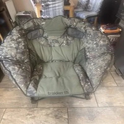 Trakker Levelite Camo Luna Chair Carp Fishing Accessory