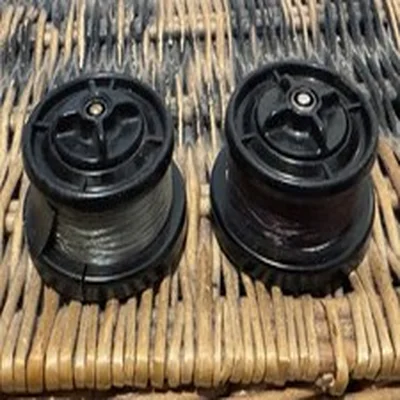 Mitchell 300/301/330/331/440A/441A Match Pair of Spare Spools only 1950's/1960's