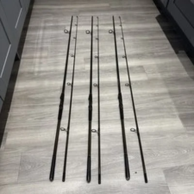 3 X Fox Rangemaster  mk2  12ft  2.75lb Carp Rods