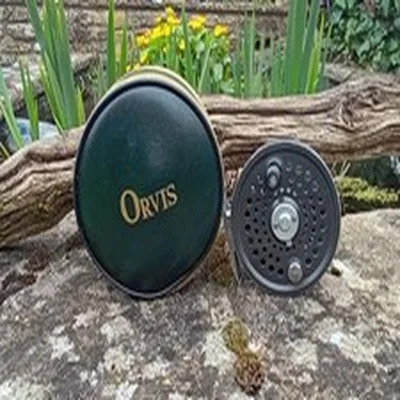 Orvis Battenkill Disc 7/8 Fly Fishing Reel 3 ½" & Padded Case Trout Bass Salmon